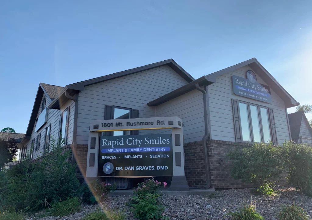 Rapid City Smiles dental office exterior on Mt Rushmore Rd in Rapid City SD